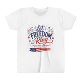 Let Freedom Ring Youth Tee — Patriotic 4th of July Kids T-Shirt