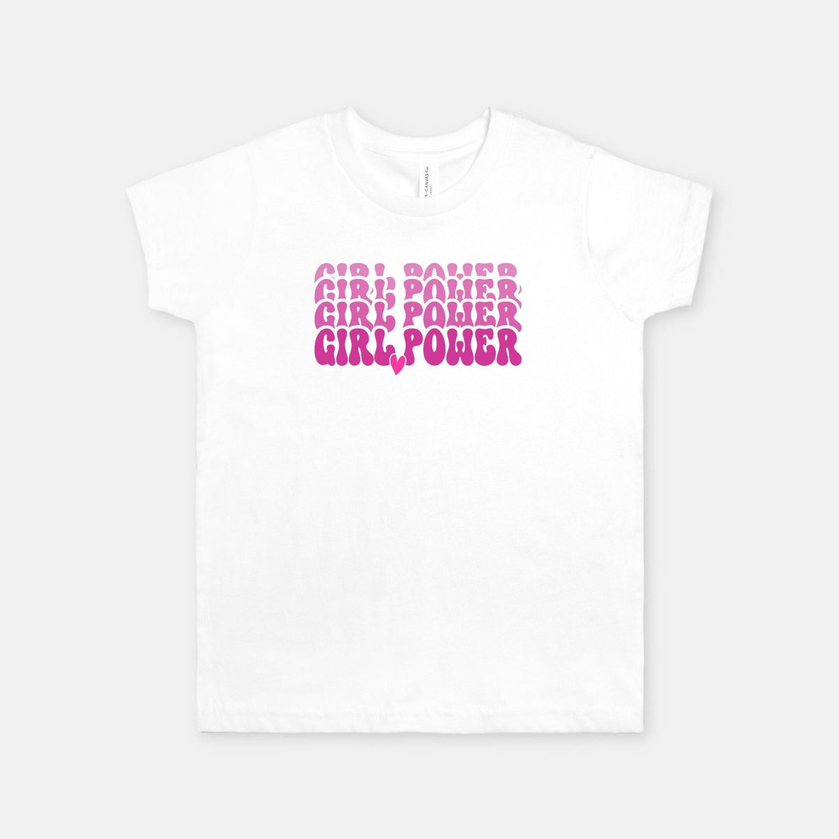 Girl Power Graphic Design Tee