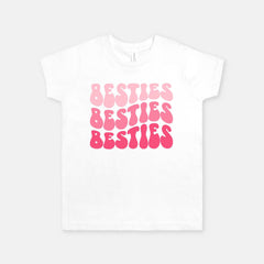 Girls Bestie Graphic Tee Bella Canvas Youth Unisex Jersey Short Sleeve Tee 3001Y