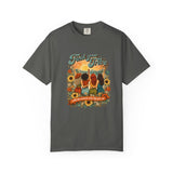 Find Your Tribe T-Shirt — Vintage Friends & Sunflowers Graphic Tee