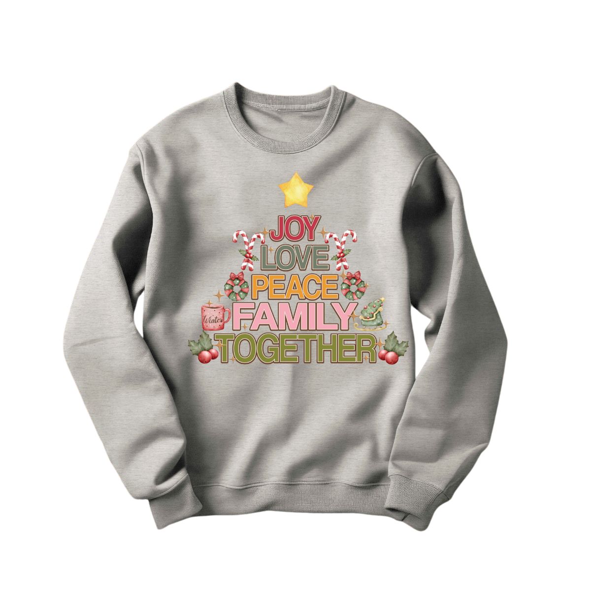 Joy, Love, Peach, Family, Together