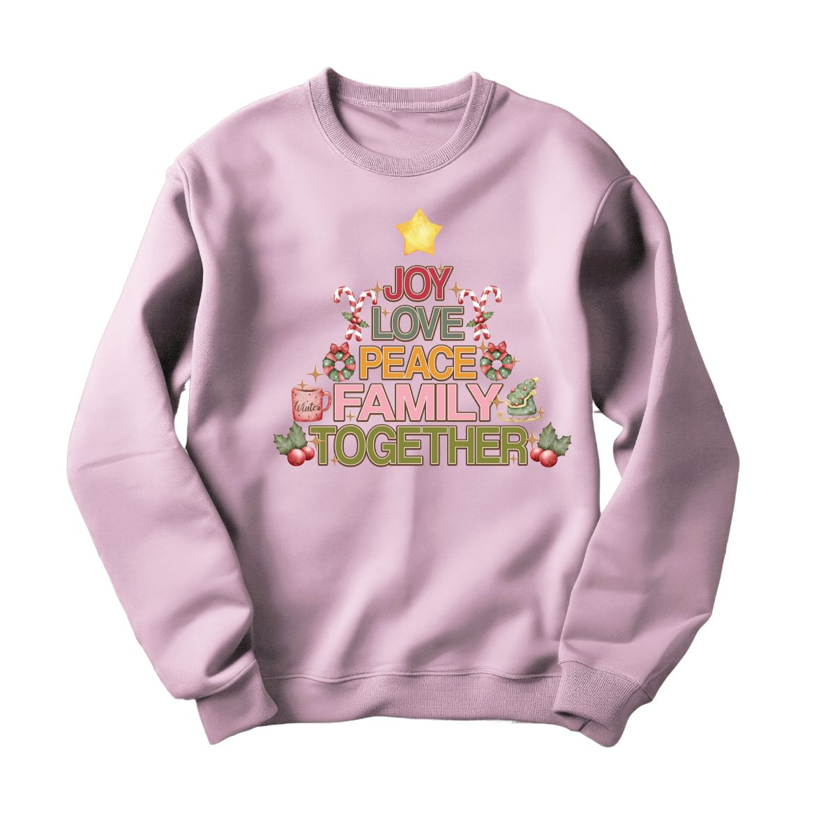 Joy, Love, Peach, Family, Together